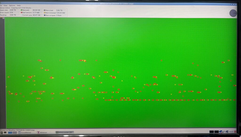 不良個所がわかる画像
