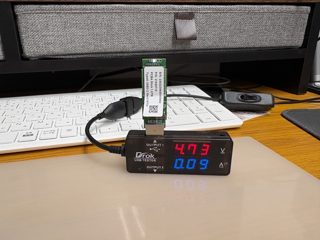 コネクタ接続正常に動作