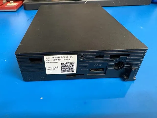 HD-NRLD2.0U3-BA 外付けハードディスク型番