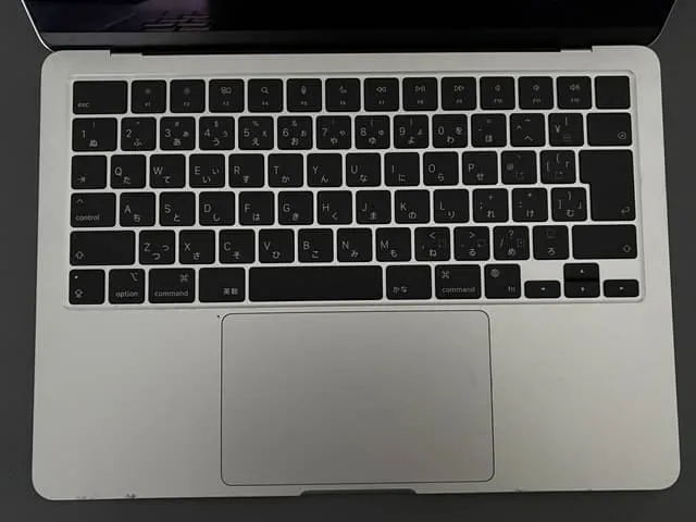 MacBook A3113キーボード部分