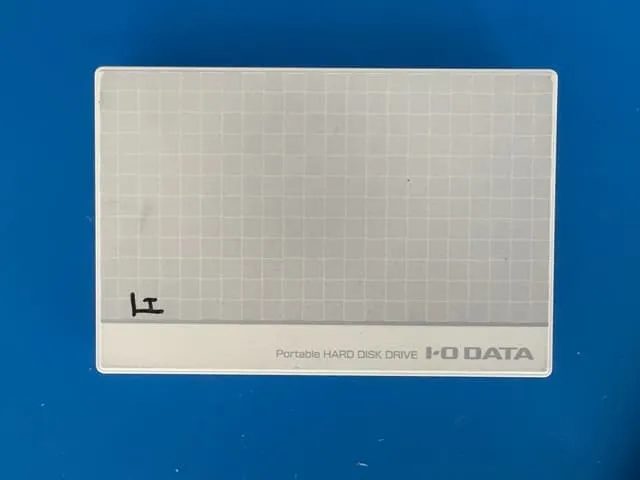 I-O DATA製外付けハードディスク ケース